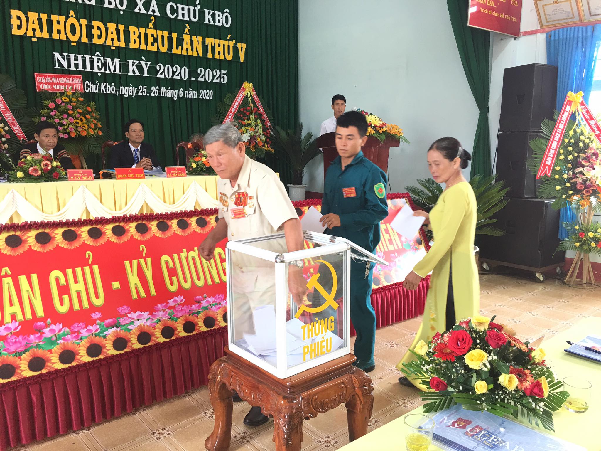 Đại hội Đảng bộ xã Chứ Kbô lần thứ V, nhiệm kỳ 2020 - 2025